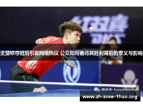 王楚钦夺冠后引发网络热议 公众如何看待其胜利背后的意义与影响