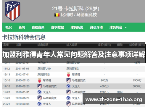加盟利雅得青年人常见问题解答及注意事项详解